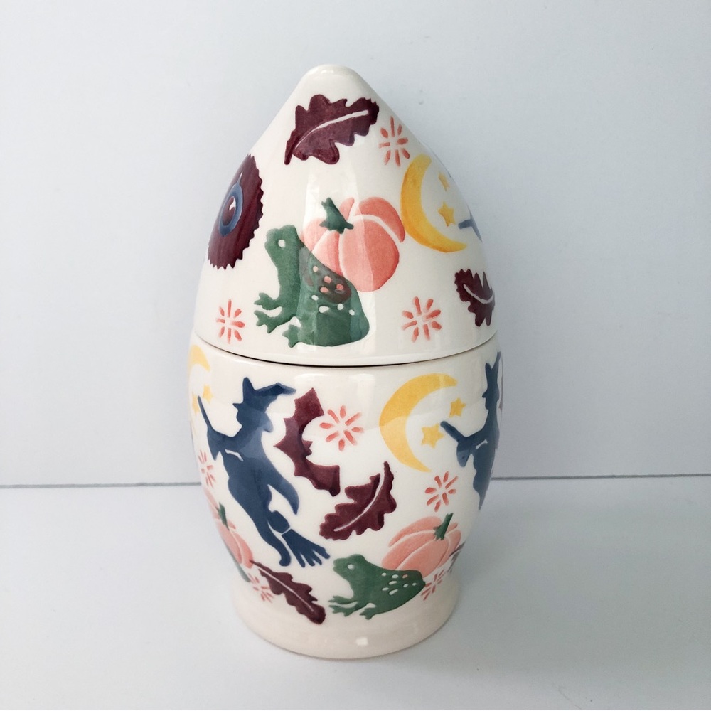 NWT Emma Bridgewater Witch’s Brew small jar owl Halloween - Picture 2 of 14